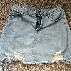 Wild fable Jean skirt